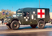 1968 M725 U.S. Army ambulance