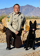 K-9 Aisha & Detention Sergeant Thomas Ruelle