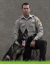 Deputy Bradley Kopp & K-9 Flora