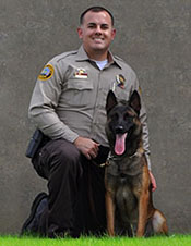 Investigator William Rice & K-9 Jax